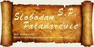 Slobodan Palamarević vizit kartica